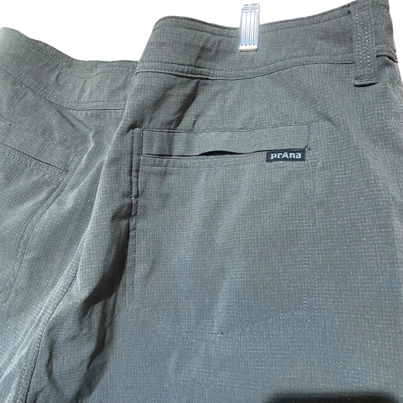 PrAna‎ Iron Hybridizer 10" Shorts with Pockets Zip Button Closure Size 40X10L - Picture 10 of 13
